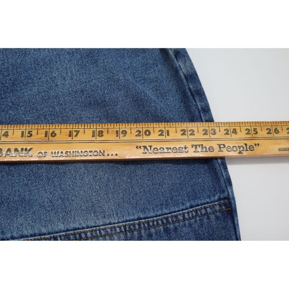Guide Gear Mens Denim Carpenter Jeans 38x30 Heavy Duty Workwear Wide Leg Baggy - Picture 12 of 15